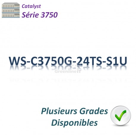 Catalyst 3750 Switch 24G_4SFP_IP Base